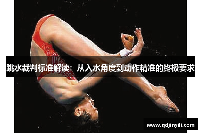 跳水裁判标准解读：从入水角度到动作精准的终极要求